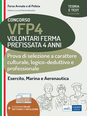 cover image of Concorso VFP4 Esercito, Marina e Aeronautica